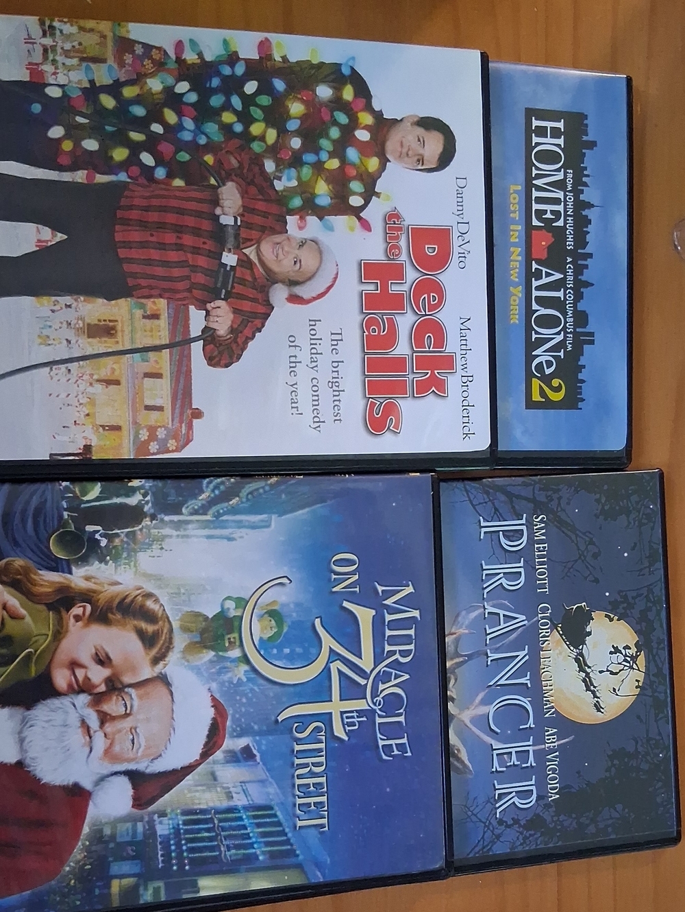 Holiday DVD Collection — Blue & Red Decorative Covers